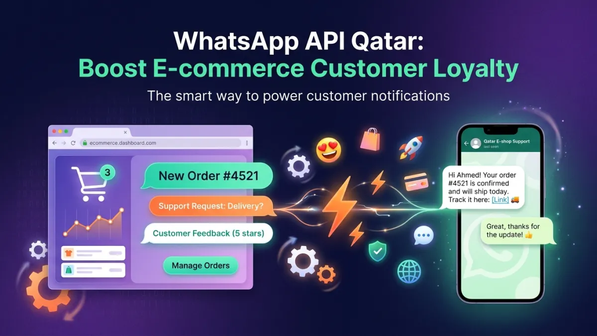 WhatsApp API Qatar: Boost E-commerce Customer Loyalty