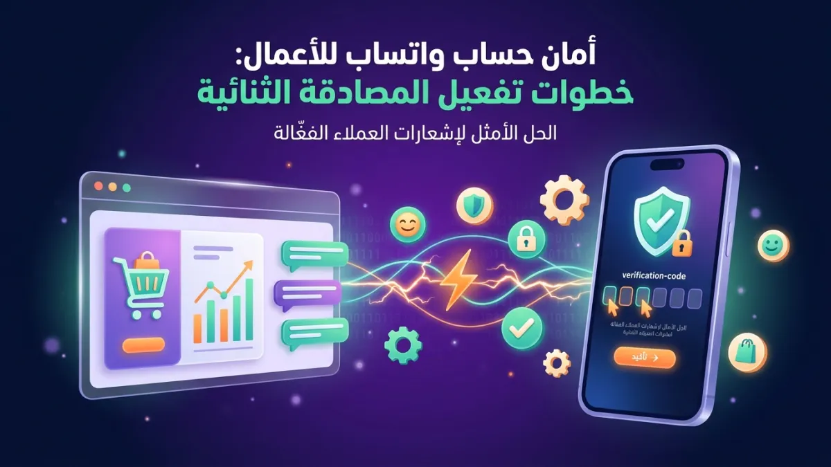 أمان حساب واتساب للأعمال: خطوات تفعيل المصادقة الثنائية