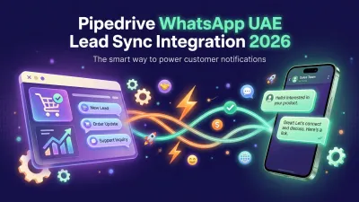 Pipedrive WhatsApp UAE Lead Sync Integration 2026