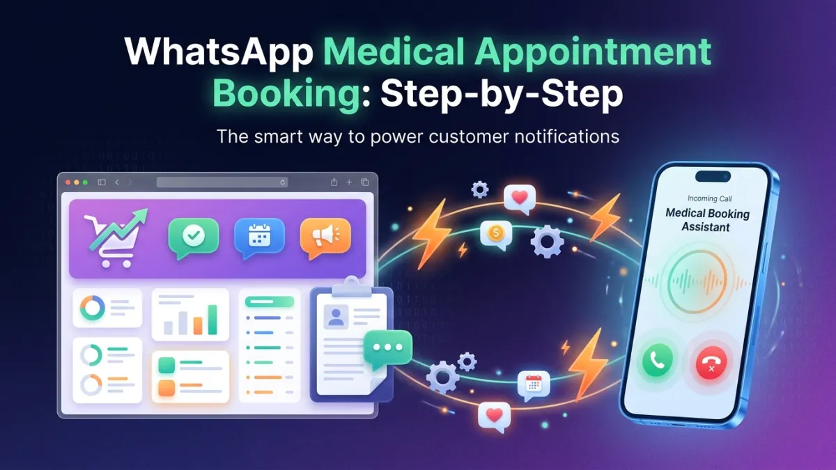 WhatsApp Medical Appointment Booking: Step-by-Step