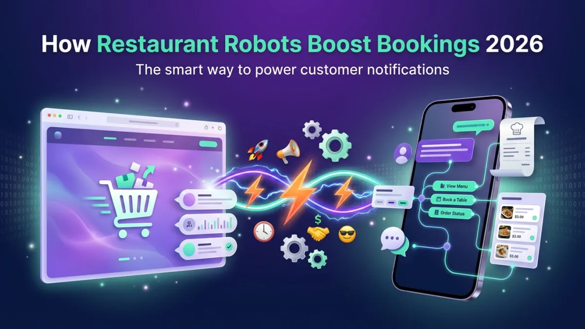 How Restaurant Robots Boost Bookings 2026
