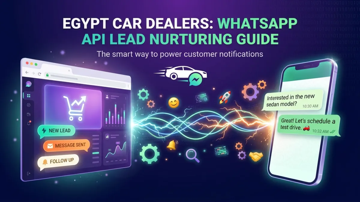 Egypt Car Dealers: WhatsApp API Lead Nurturing Guide