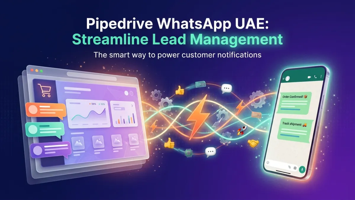 Pipedrive WhatsApp UAE: Streamline Lead Management