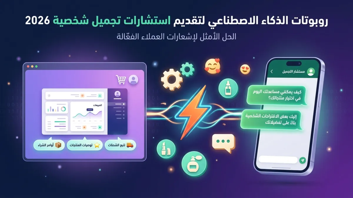 روبوتات الذكاء الاصطناعي لتقديم استشارات تجميل شخصية 2026