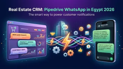 Real Estate CRM: Pipedrive WhatsApp in Egypt 2026