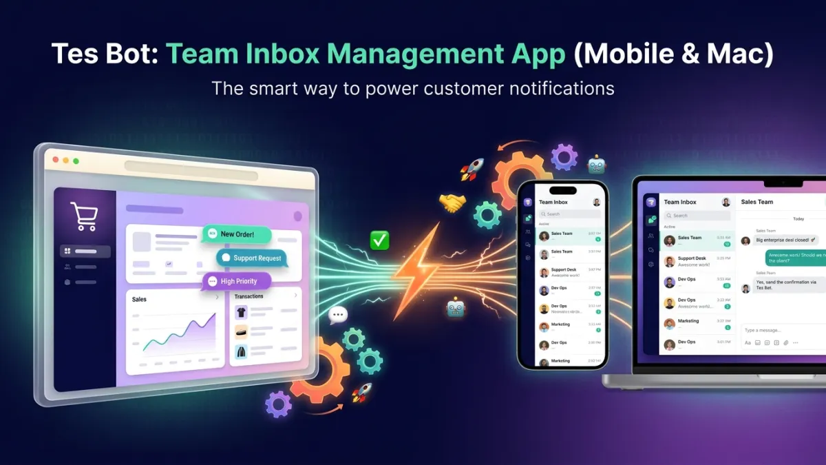 LetsBot: Team Inbox Management App (Mobile & Mac)