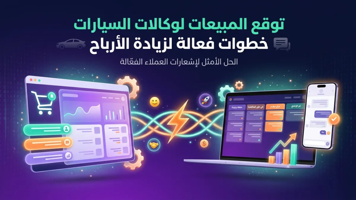 توقع المبيعات لوكالات السيارات خطوات فعالة لزيادة الأرباح