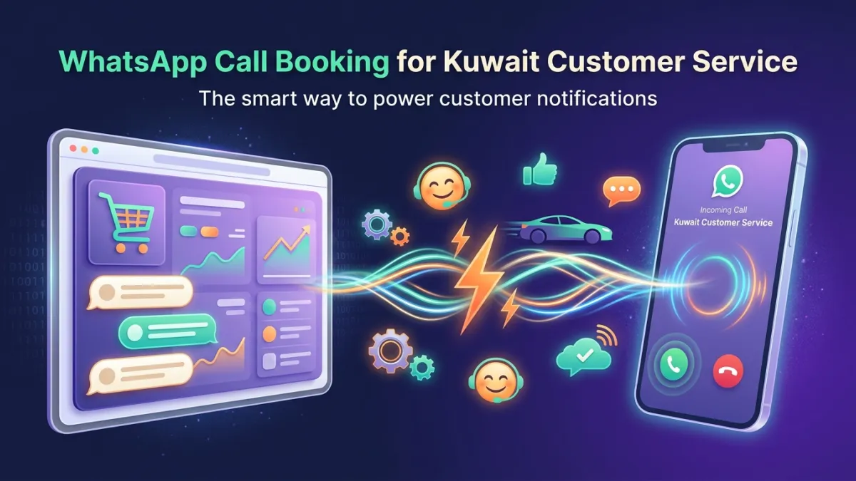 WhatsApp Call Booking for Kuwait Customer Service
