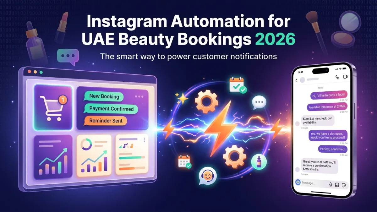 Instagram Automation for UAE Beauty Bookings 2026