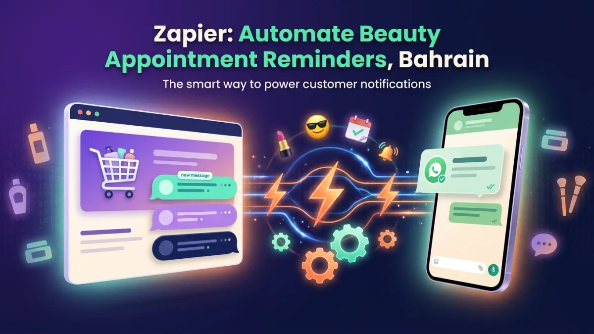 Zapier: Automate Beauty Appointment Reminders, Bahrain
