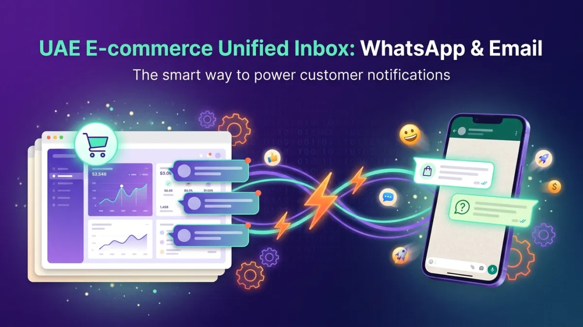UAE E-commerce Unified Inbox: WhatsApp & Email