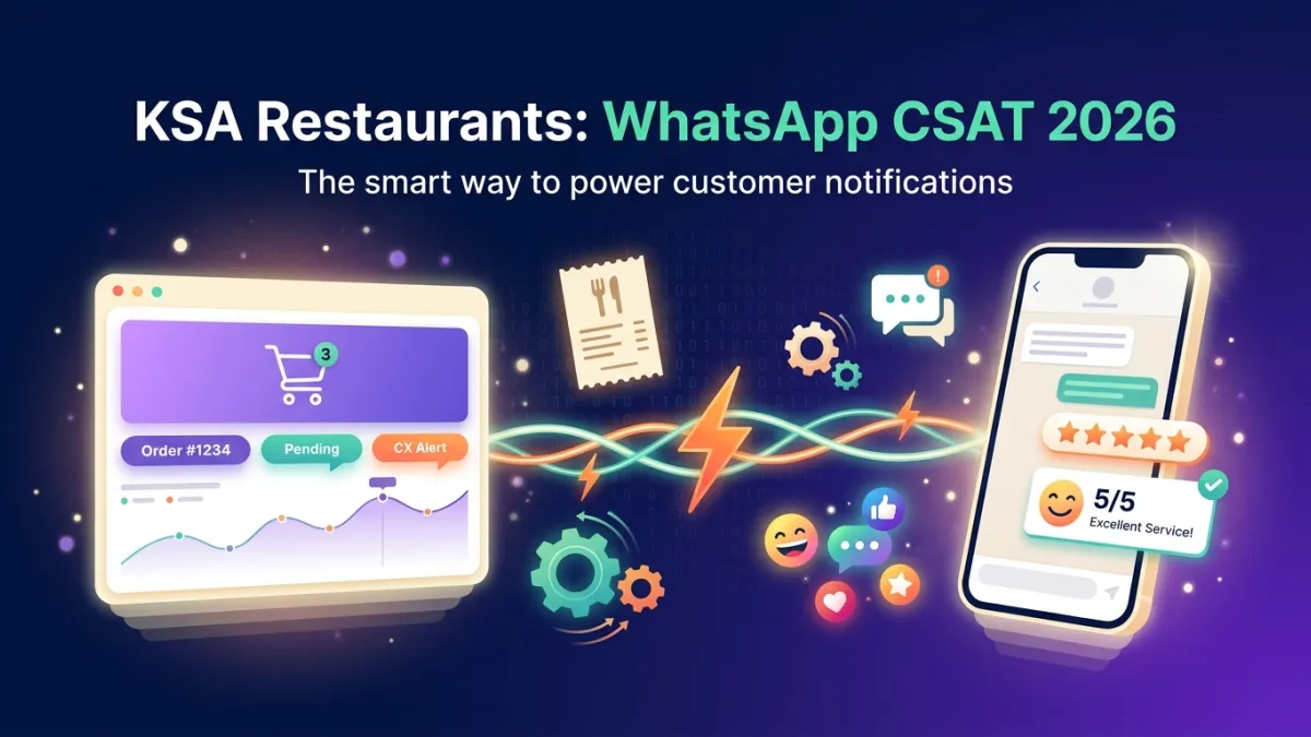 KSA Restaurants: WhatsApp CSAT 2026