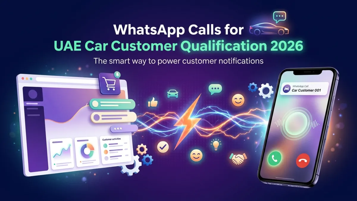 WhatsApp Calls for UAE Car Customer Qualification 2026