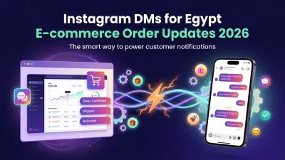 Instagram DMs for Egypt E-commerce Order Updates 2026