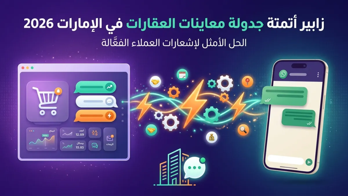 زابير أتمتة جدولة معاينات العقارات في الإمارات 2026