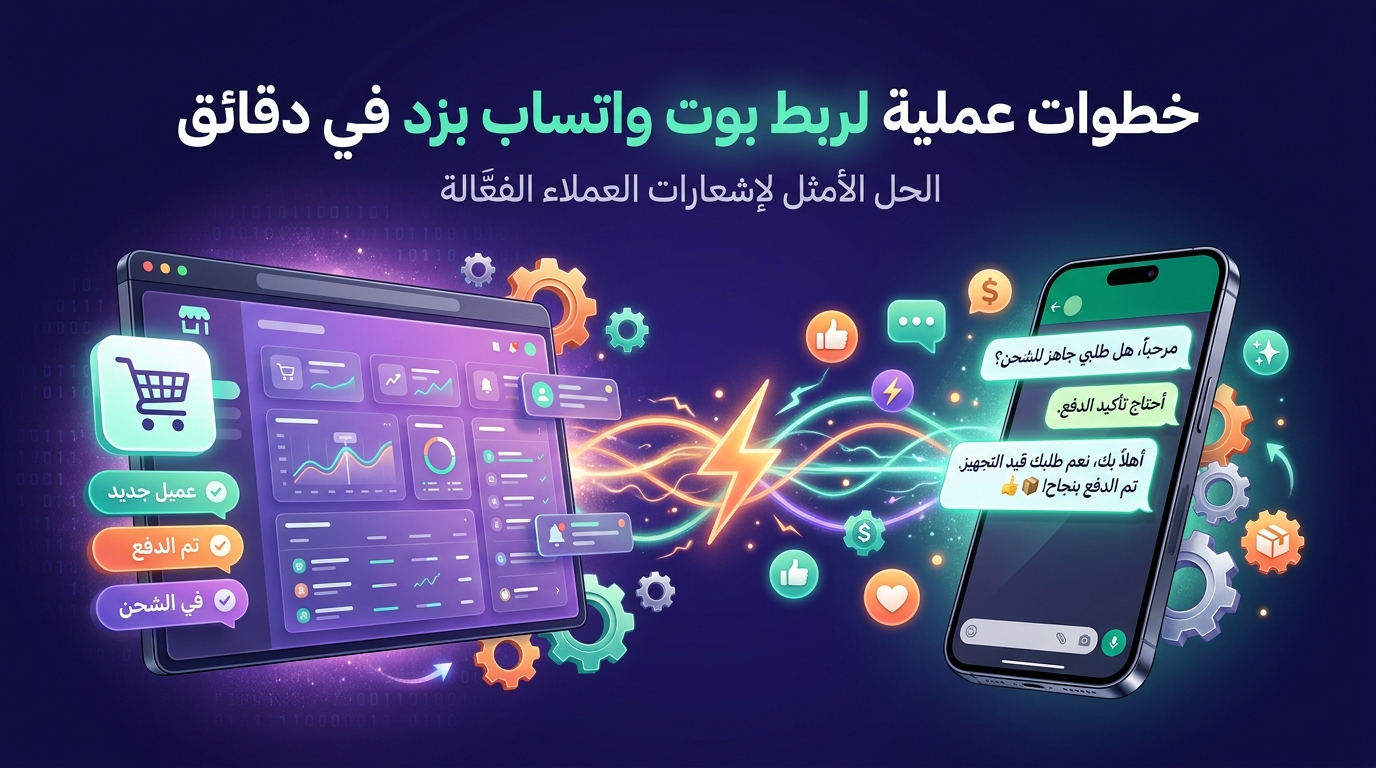 خطوات عملية لربط بوت واتساب بزد في دقائق