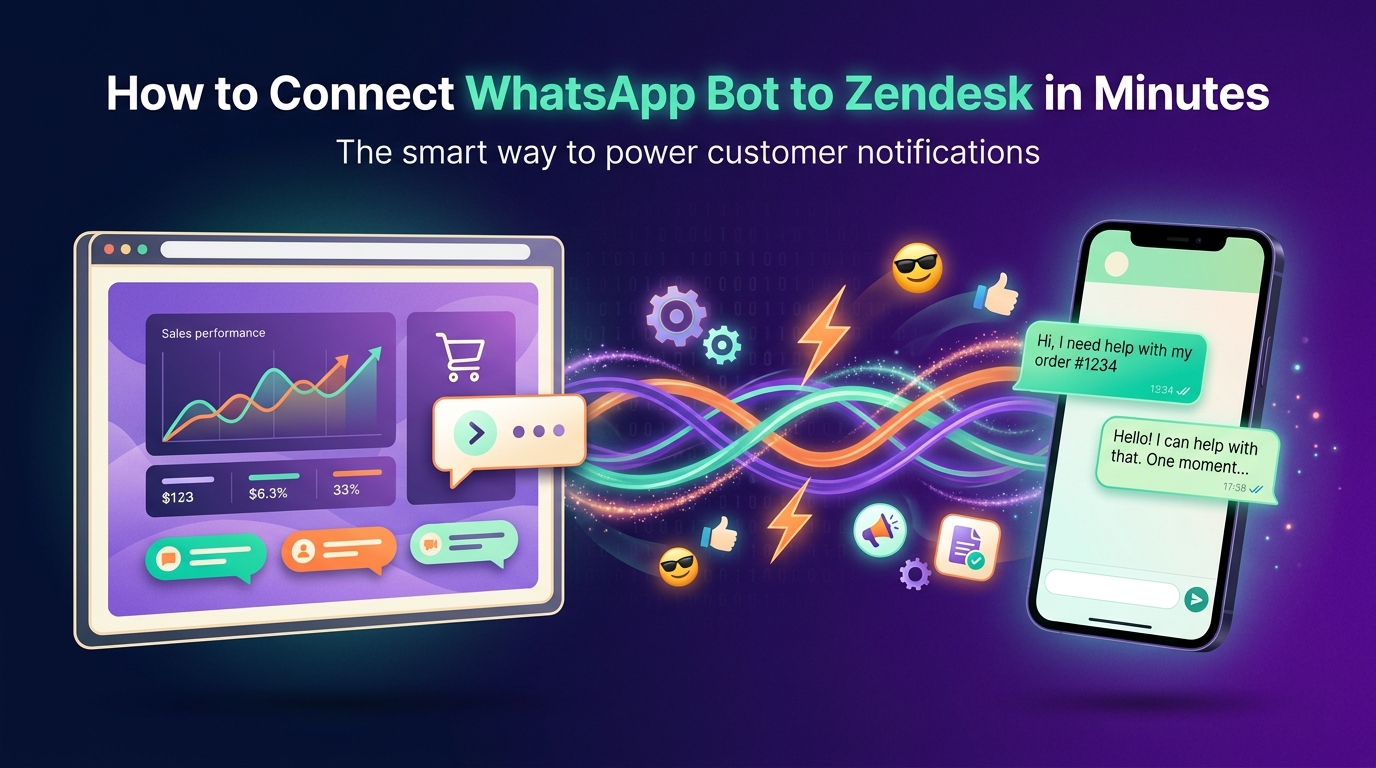 How to Connect WhatsApp Bot to Zendesk in Minutes