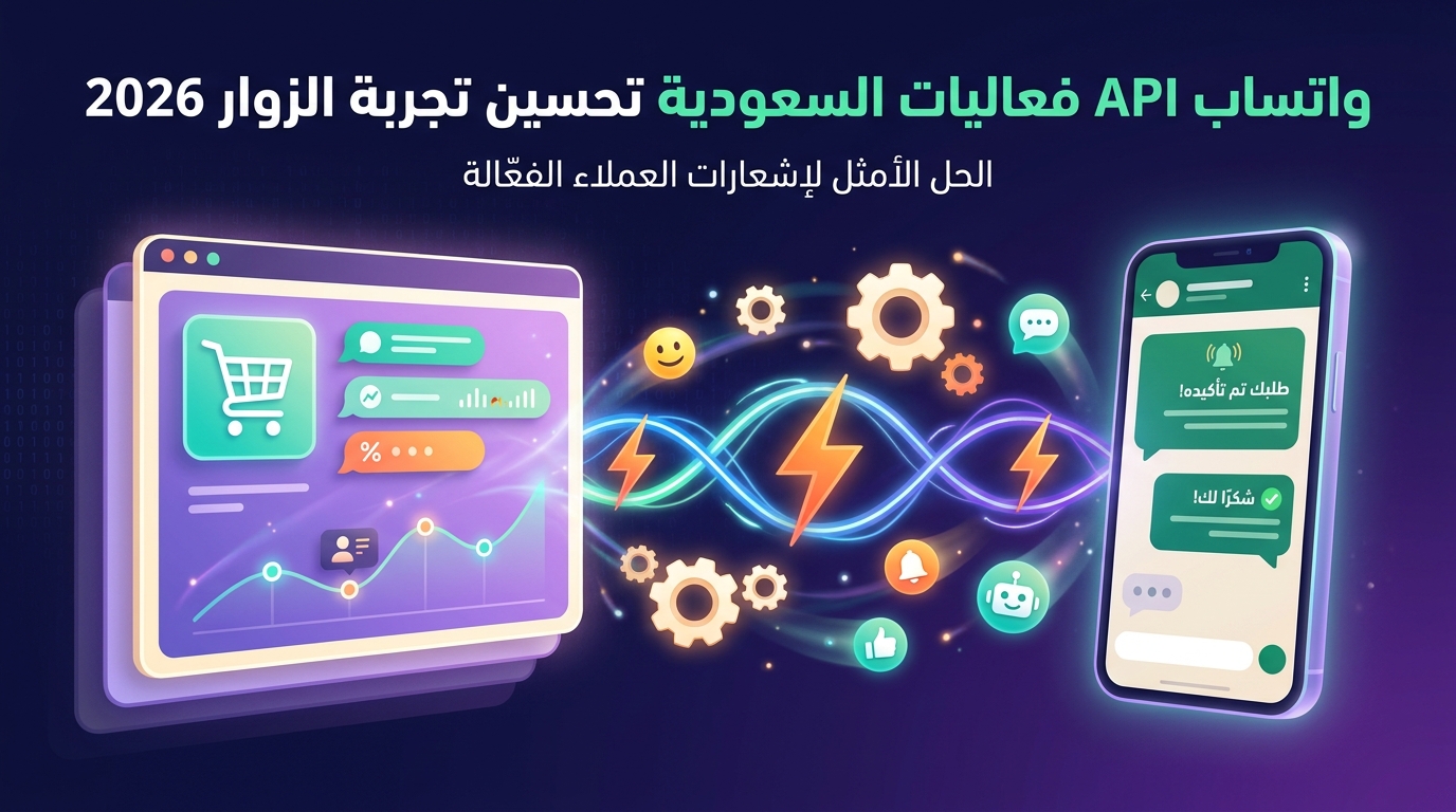 واتساب API فعاليات السعودية تحسين تجربة الزوار 2026 - LetsBot