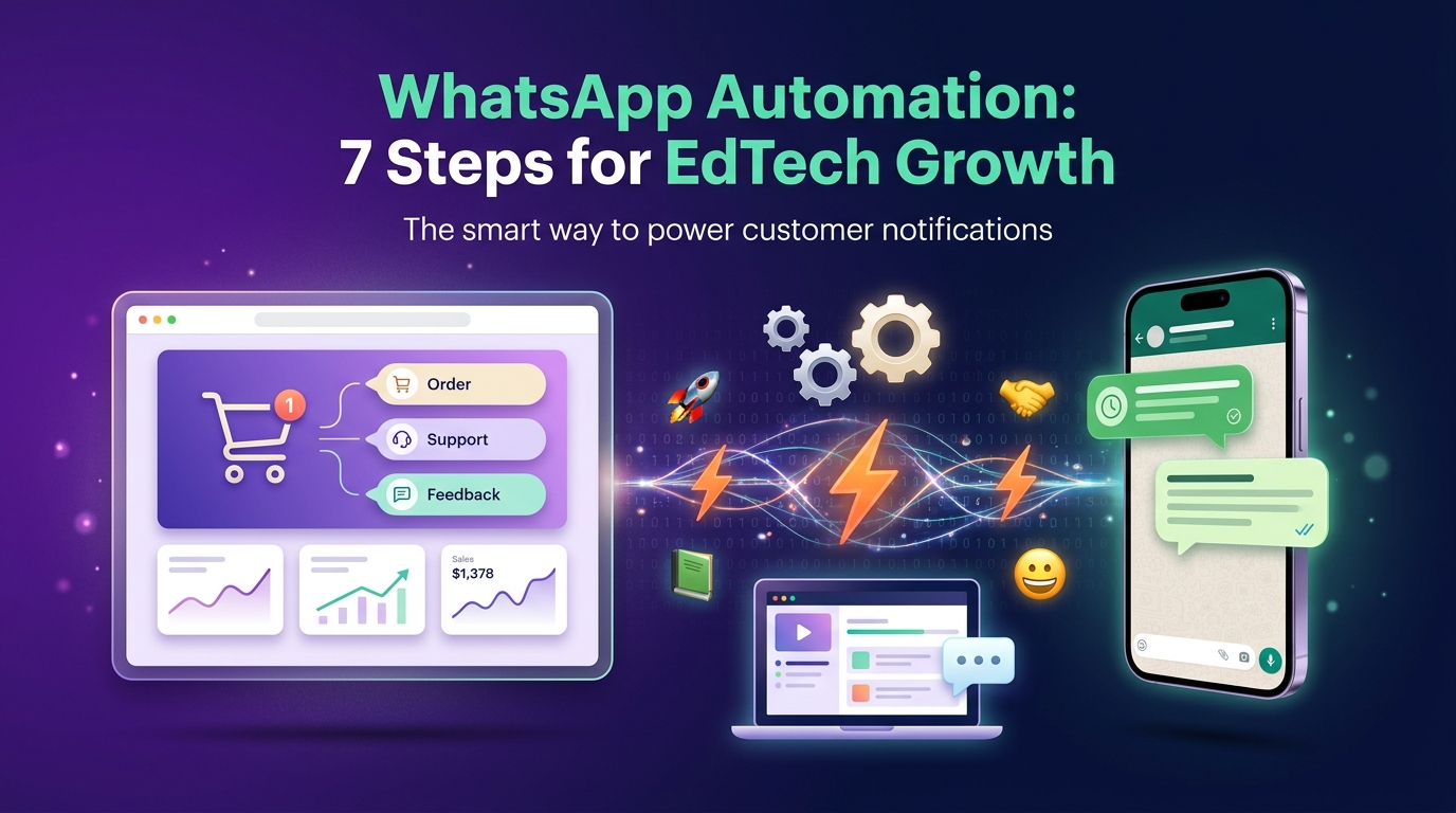 WhatsApp Automation: 7 Steps for EdTech Growth