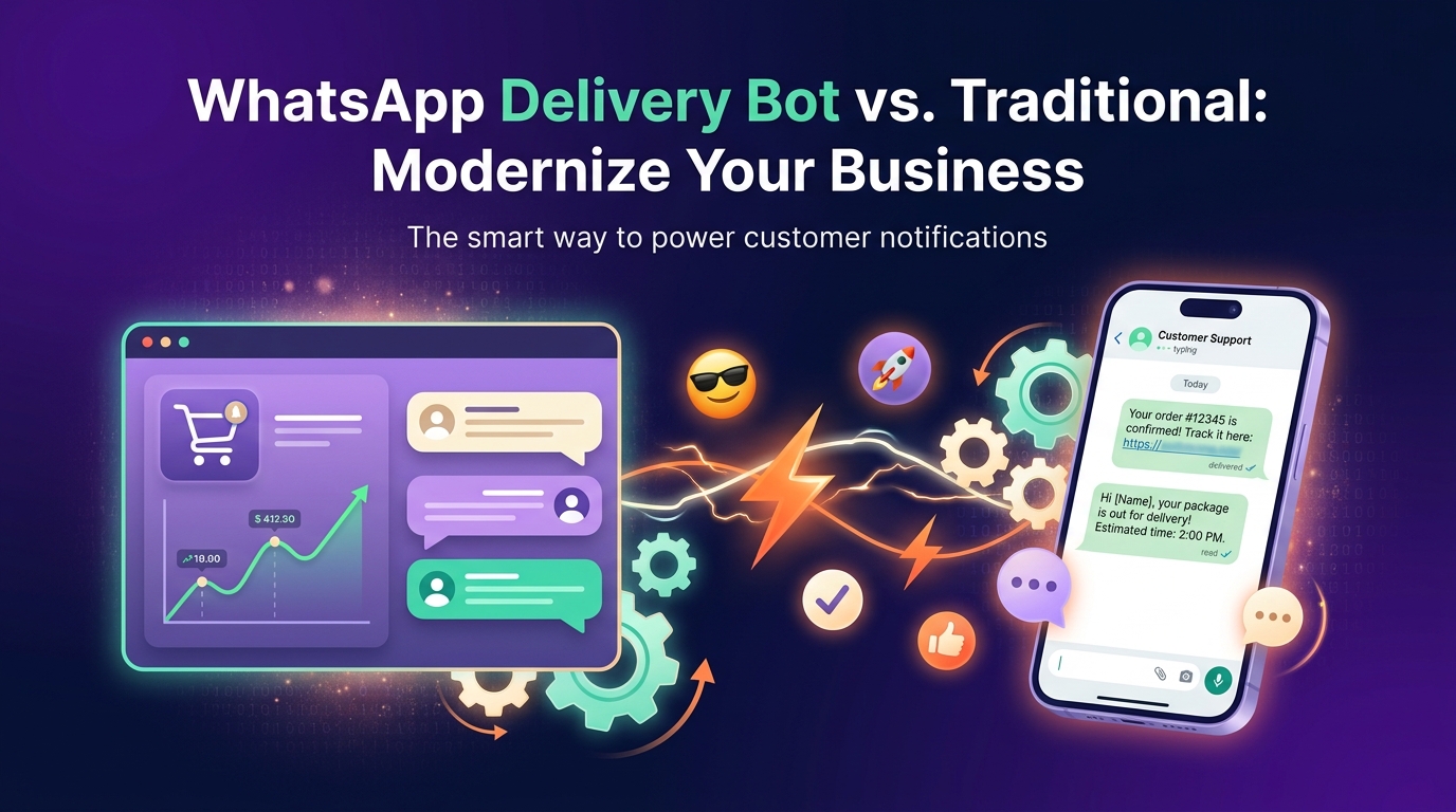 WhatsApp Delivery Bot vs. Traditional: Modernize Your Business