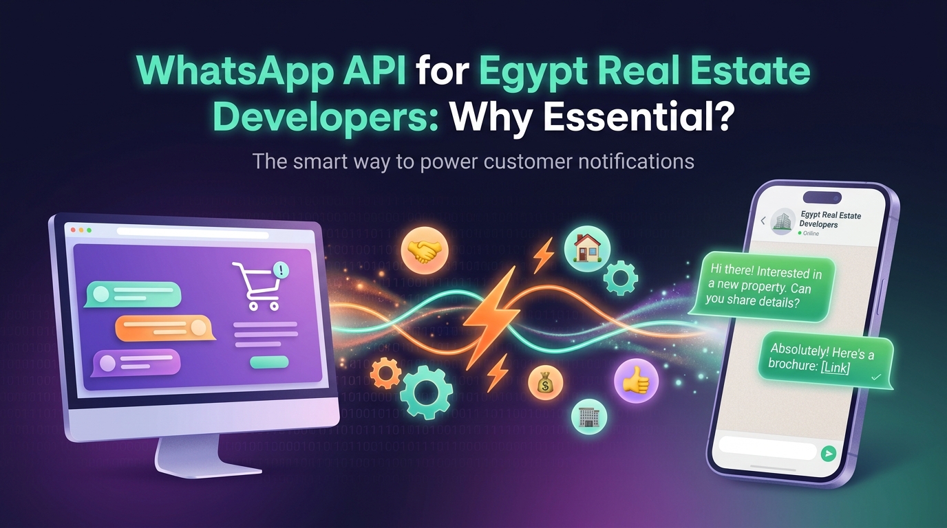 WhatsApp API for Egypt Real Estate Developers: Why Essential?
