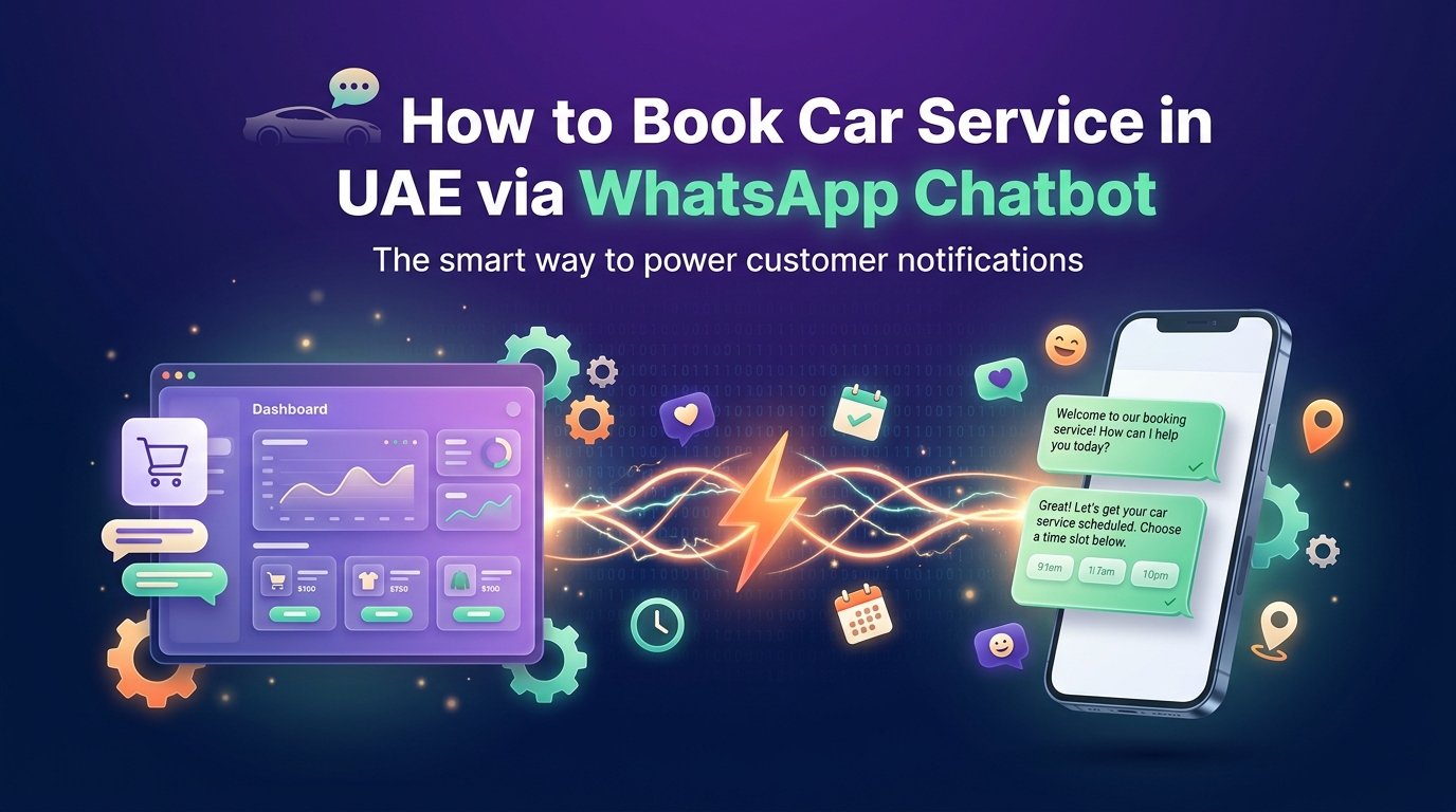 How to Book Car Service in UAE via WhatsApp Chatbot