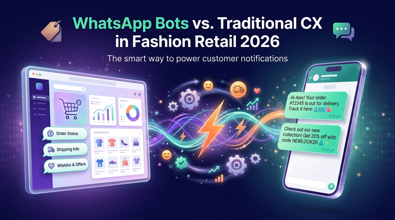 WhatsApp Bots vs. Traditional CX in Fashion Retail 2026