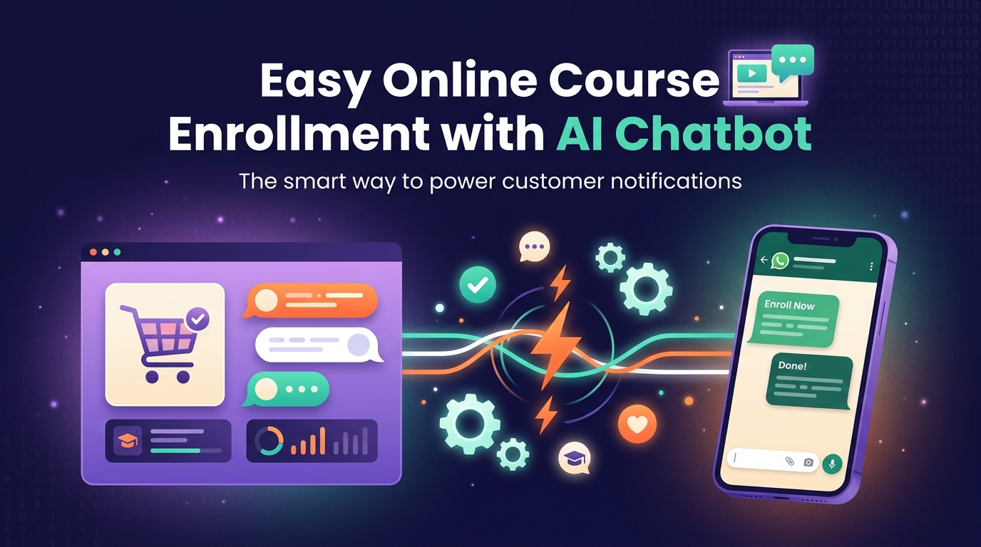 Easy Online Course Enrollment with AI Chatbot