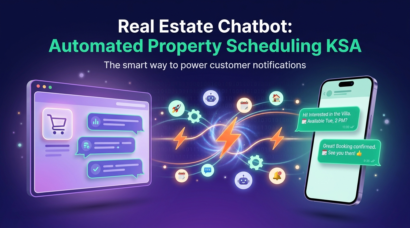 Real Estate Chatbot: Automated Property Scheduling KSA