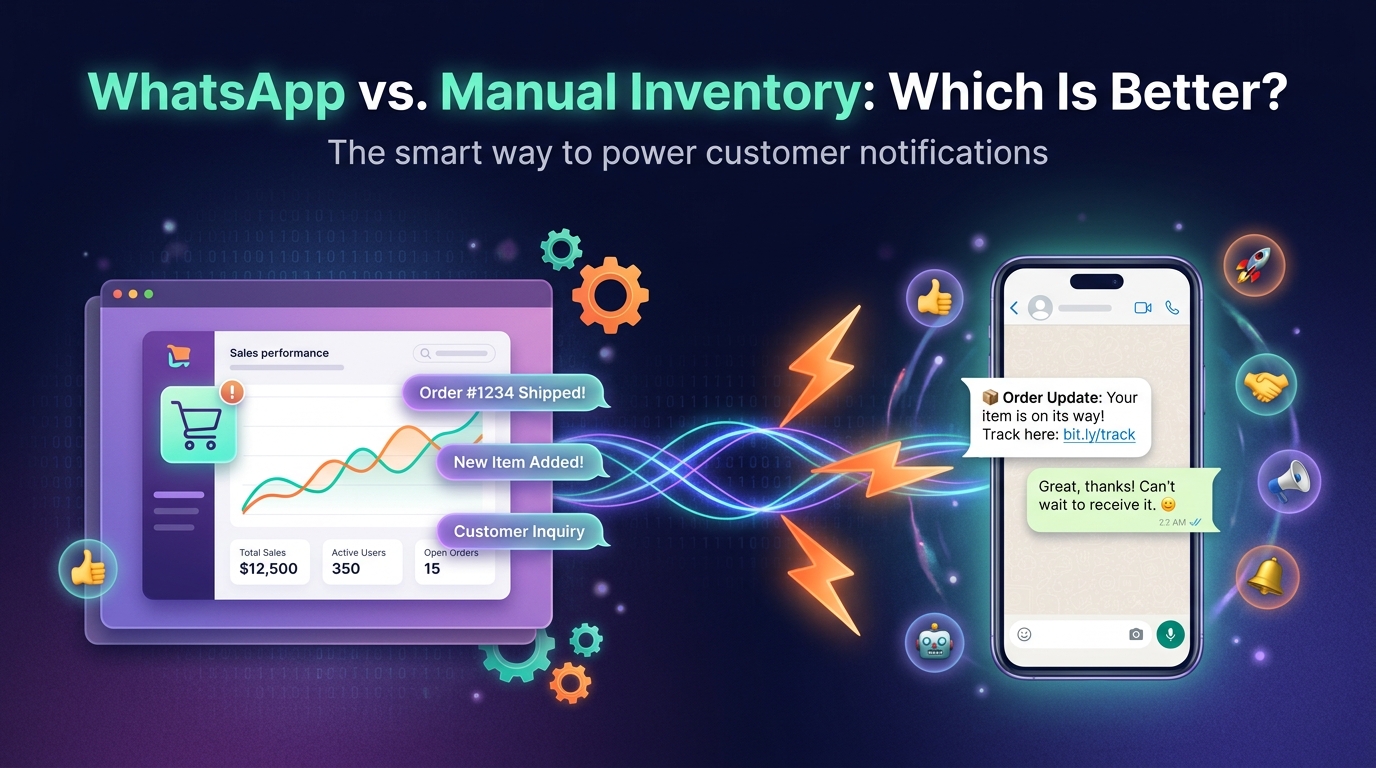 WhatsApp vs. Manual Inventory: Which Is Better?