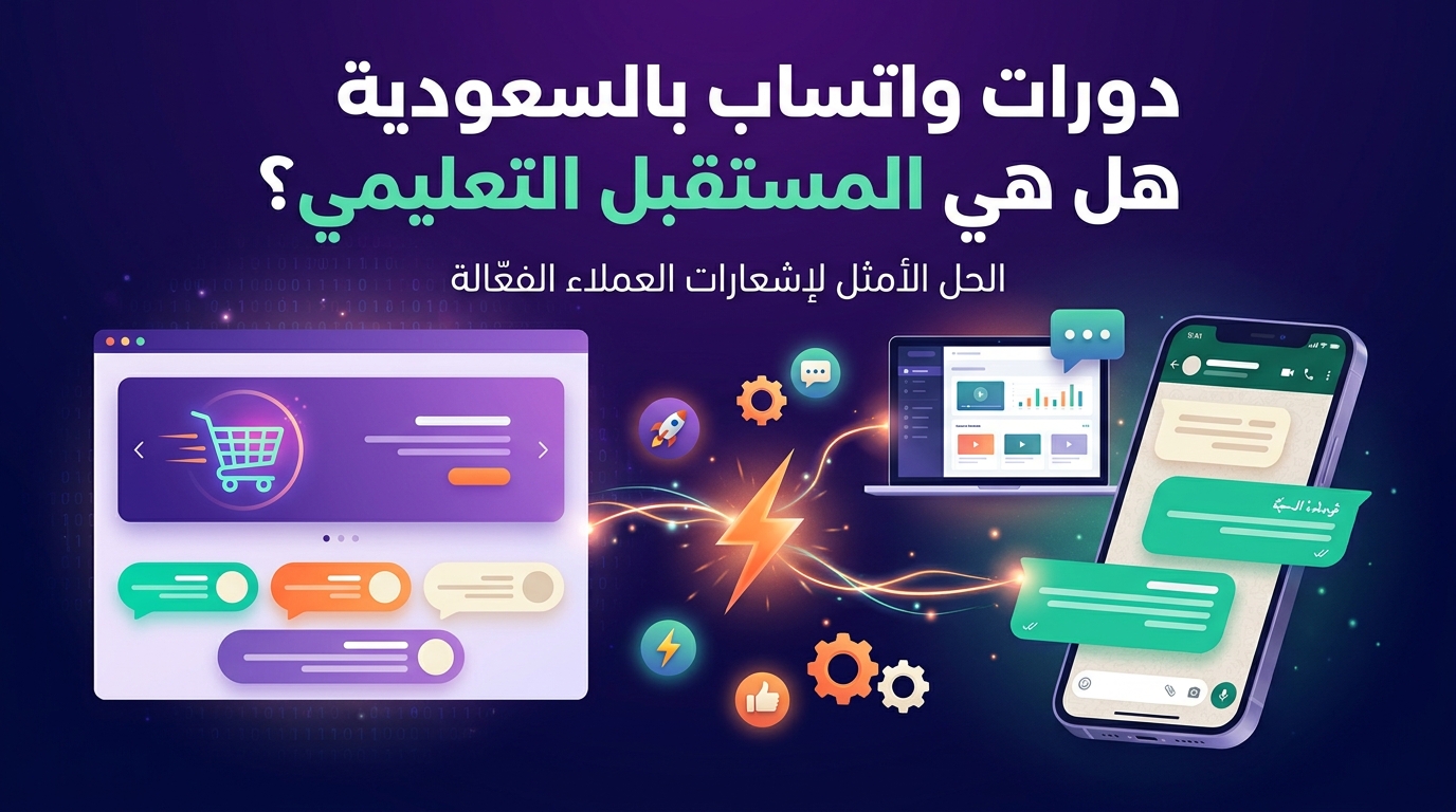 دورات واتساب بالسعودية هل هي المستقبل التعليمي