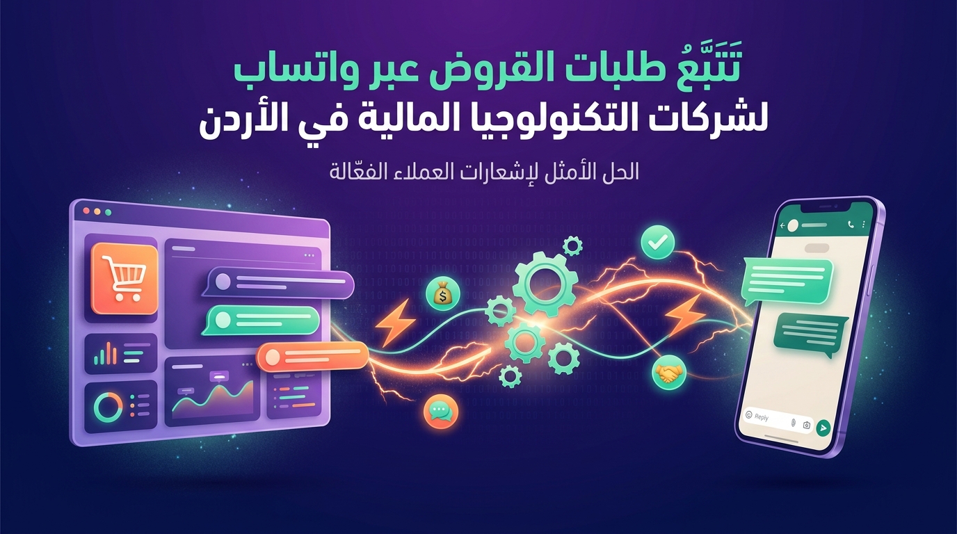 تتبع طلبات القروض عبر واتساب لشركات التكنولوجيا المالية في الأردن