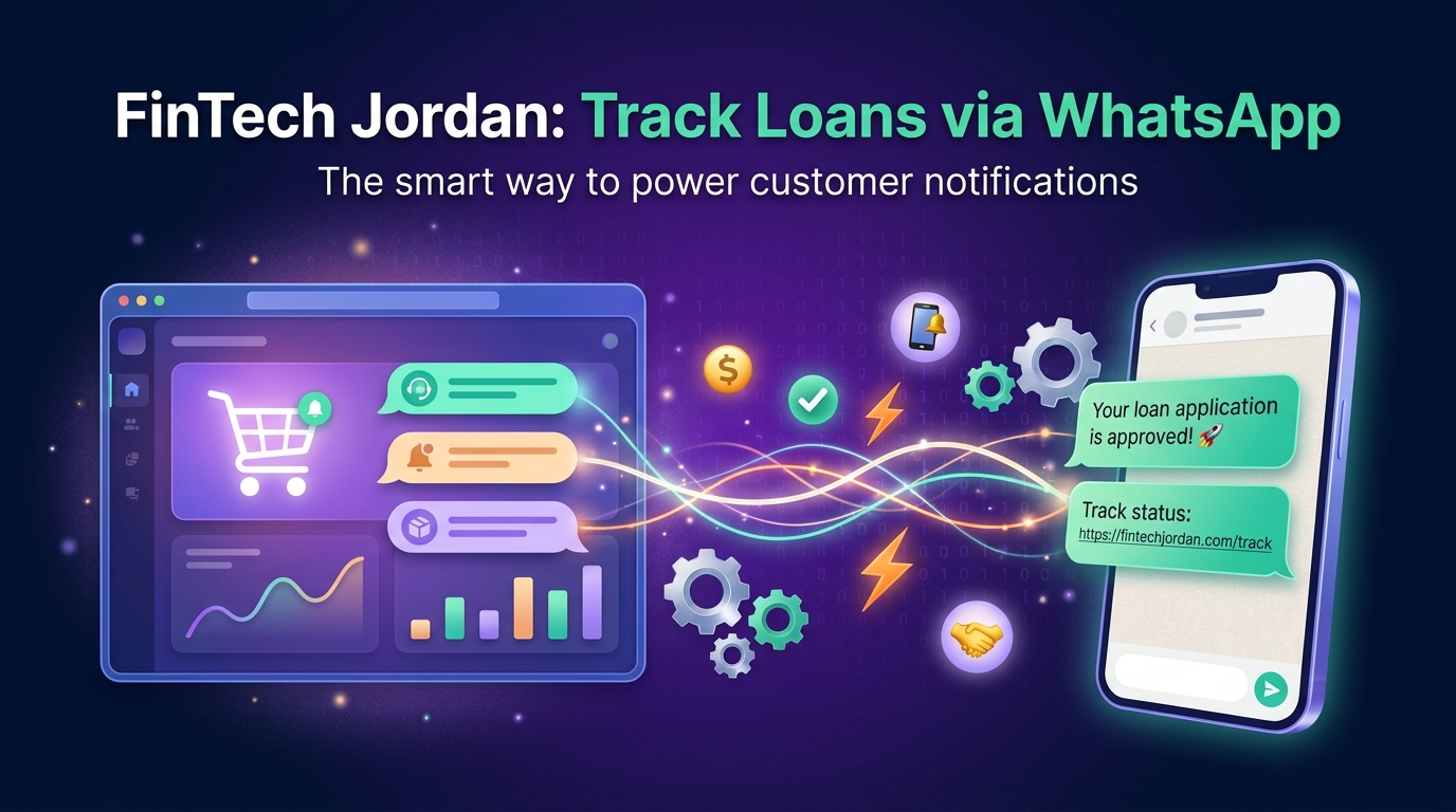 FinTech Jordan: Track Loans via WhatsApp
