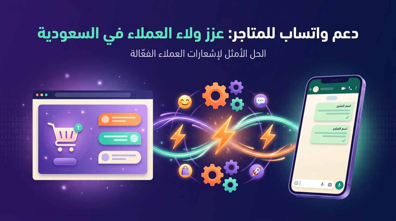 دعم واتساب للمتاجر: عزز ولاء العملاء في السعودية
