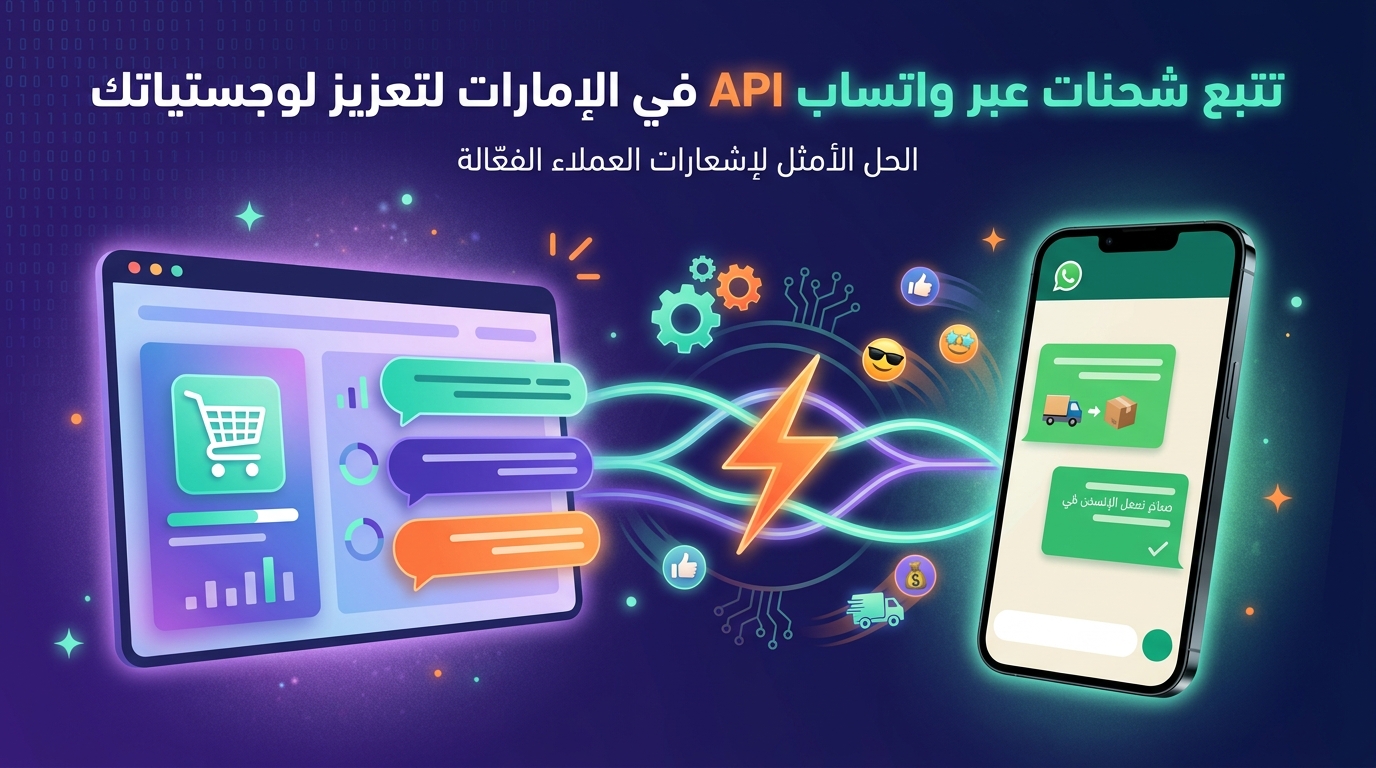 تتبع شحنات عبر واتساب API في الإمارات لتعزيز لوجستياتك