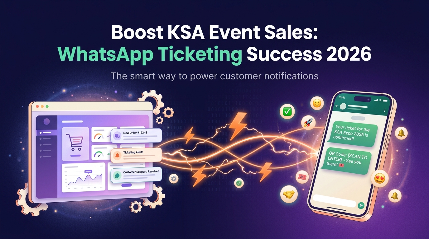 Boost KSA Event Sales: WhatsApp Ticketing Success 2026